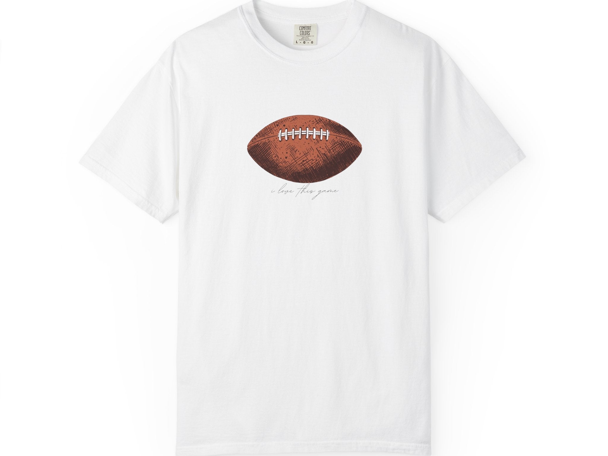 Vintage Football Graphic T-Shirt