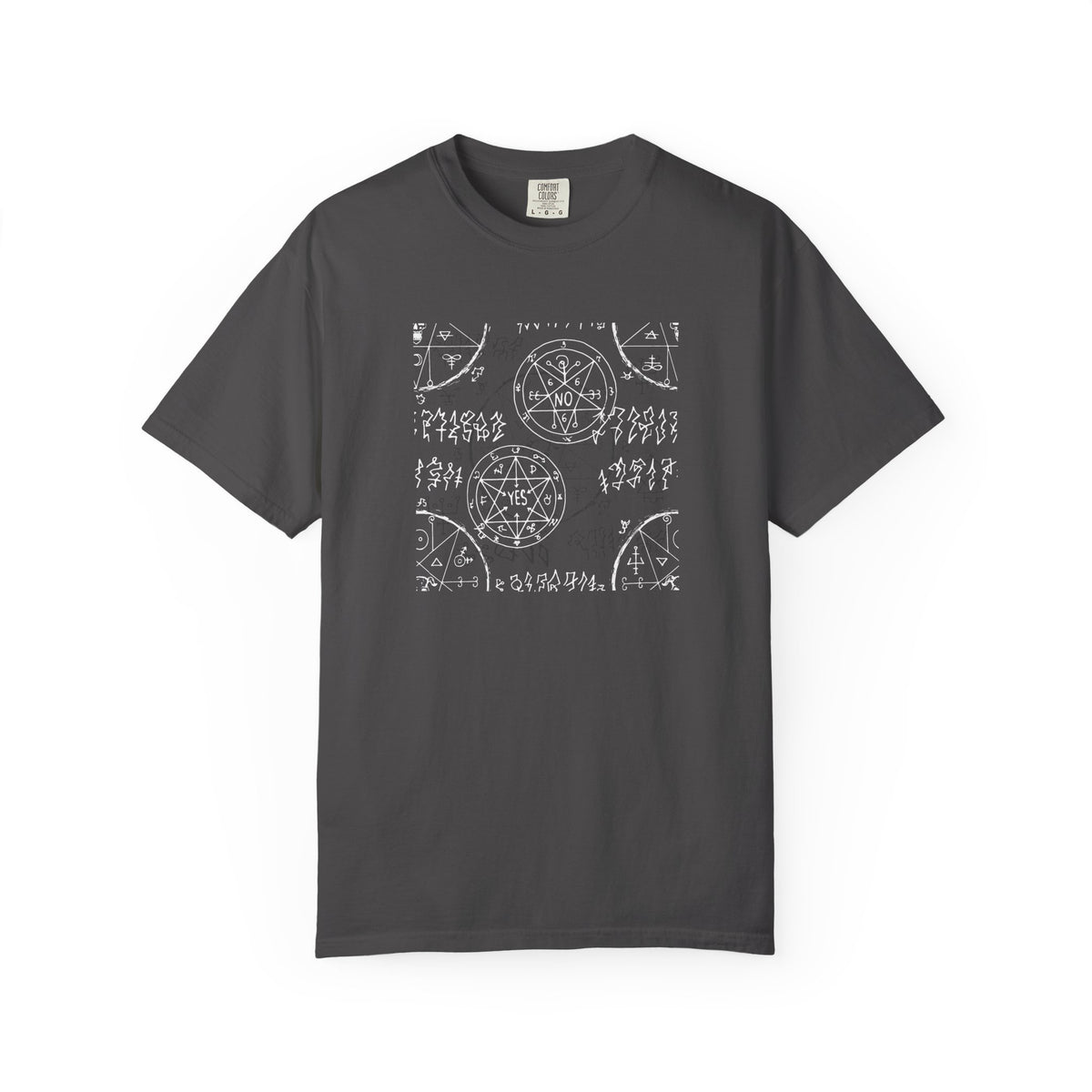 Gray t-shirt with 'Twenty Three Moto Club' text on a white background