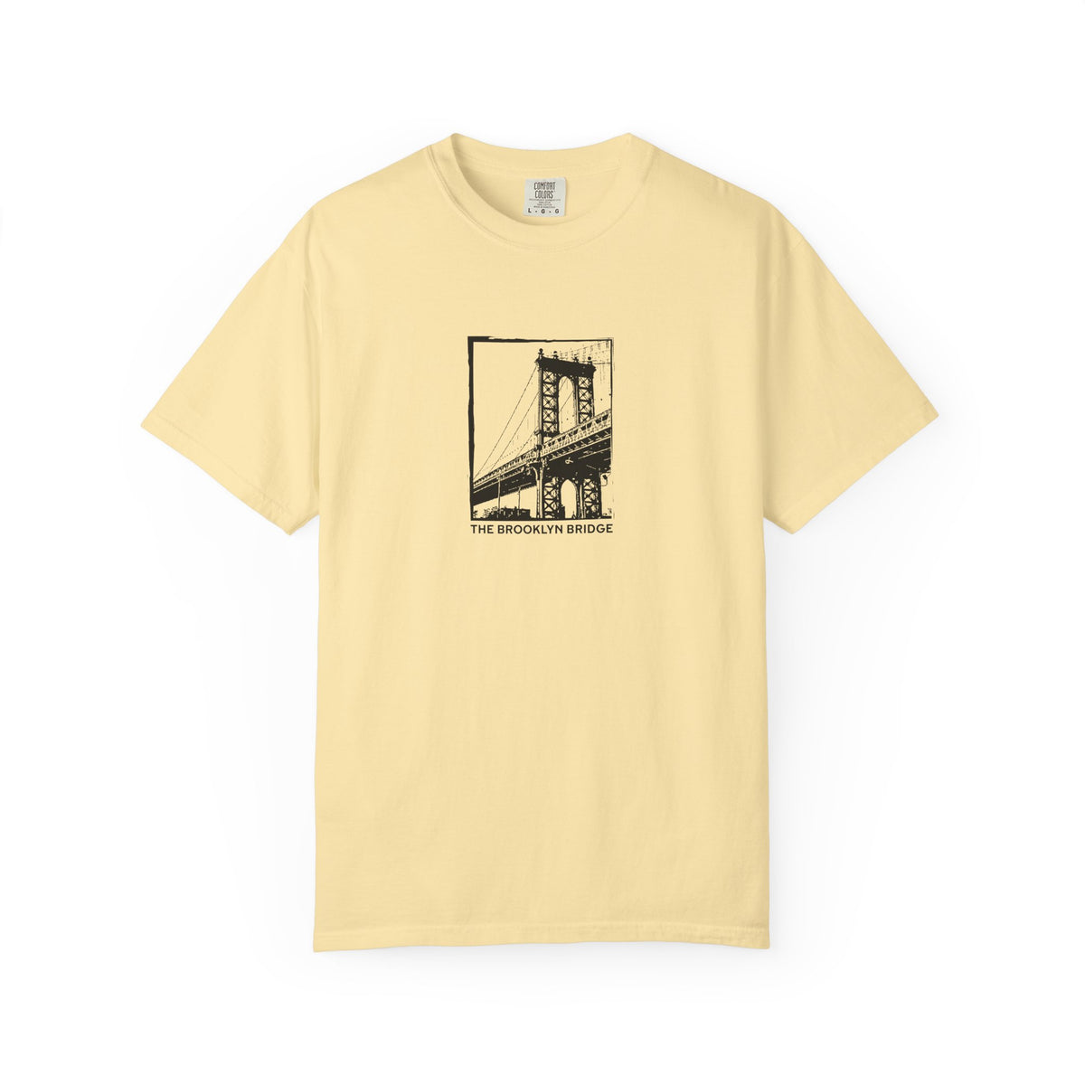 Brooklyn bridge sketch graphic t-shirt