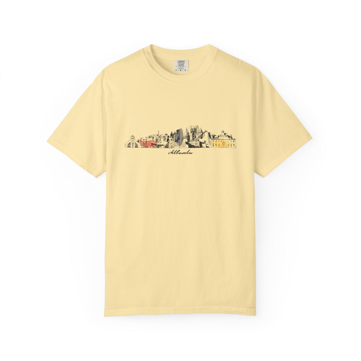 Atlanta skyline graphic t-shirt
