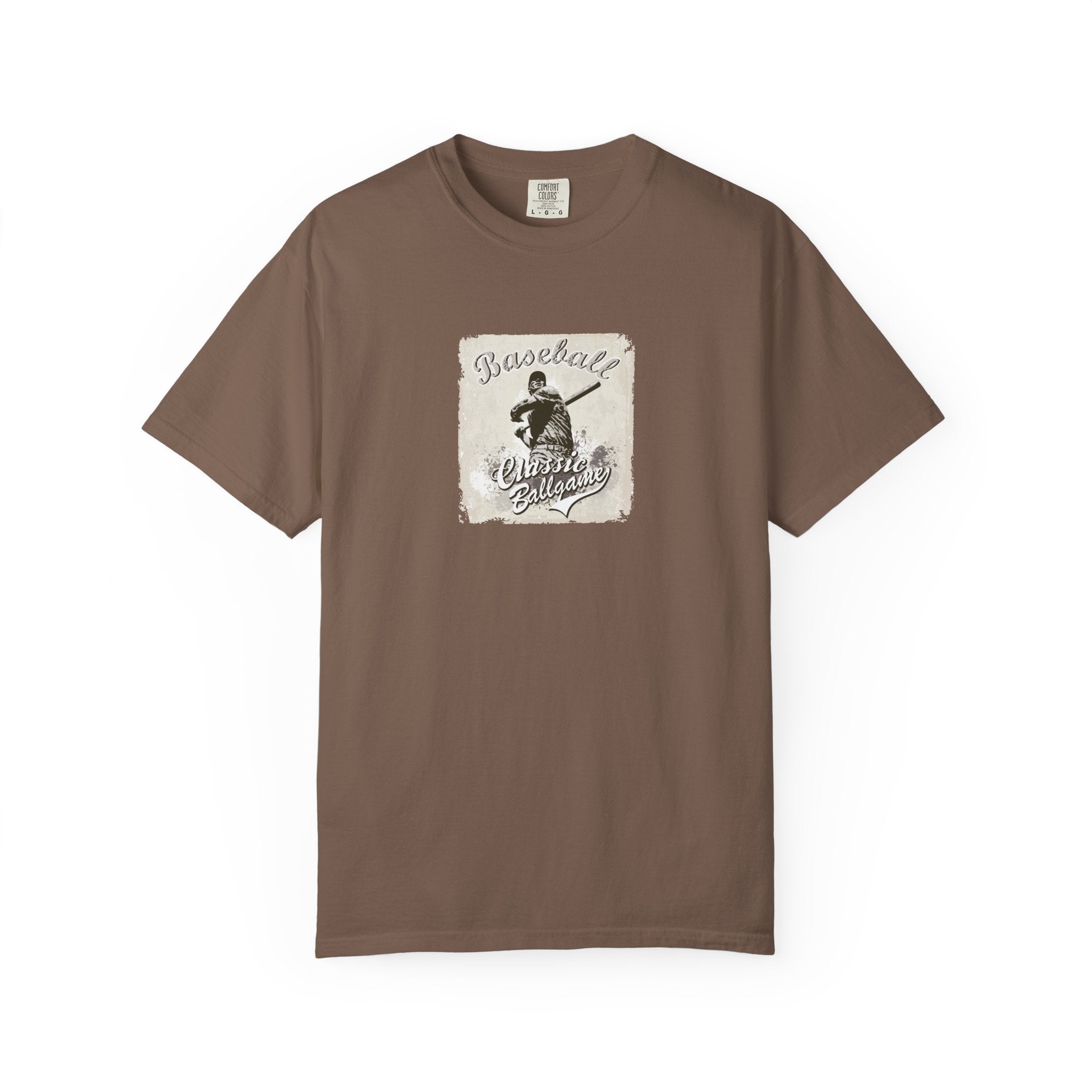 Baseball classic vintage player graphic t-shirt