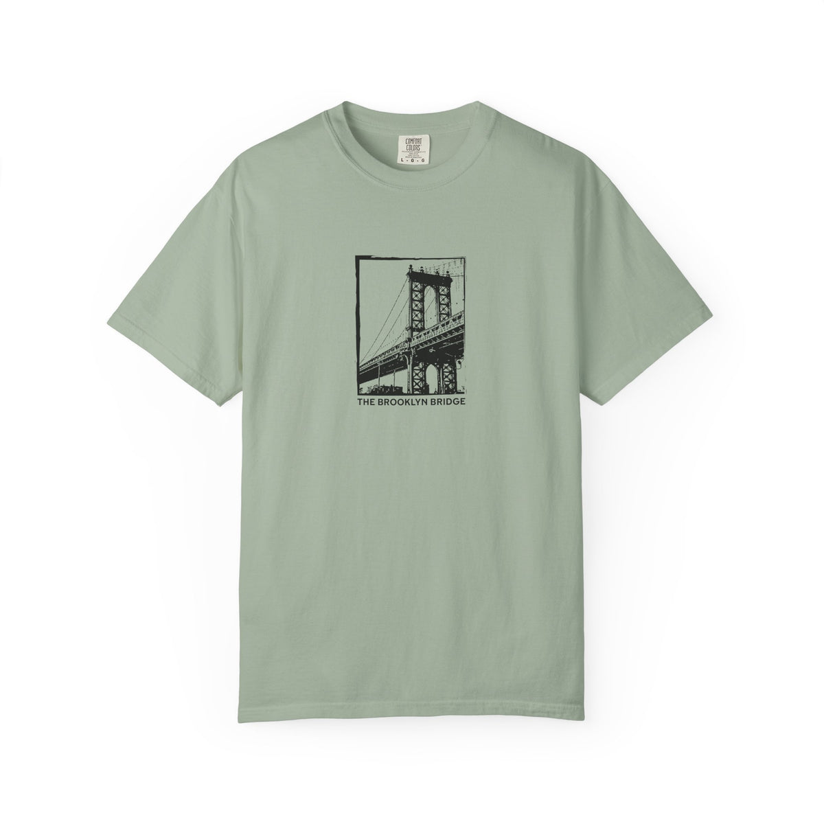 Brooklyn bridge sketch graphic t-shirt