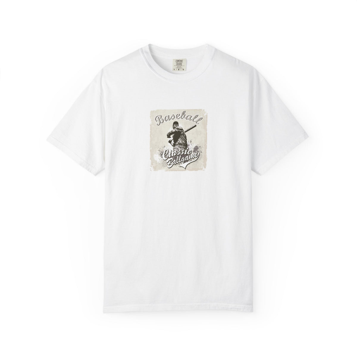 Baseball classic vintage player graphic t-shirt