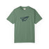 Paper airplane wanderlust graphic t-shirt
