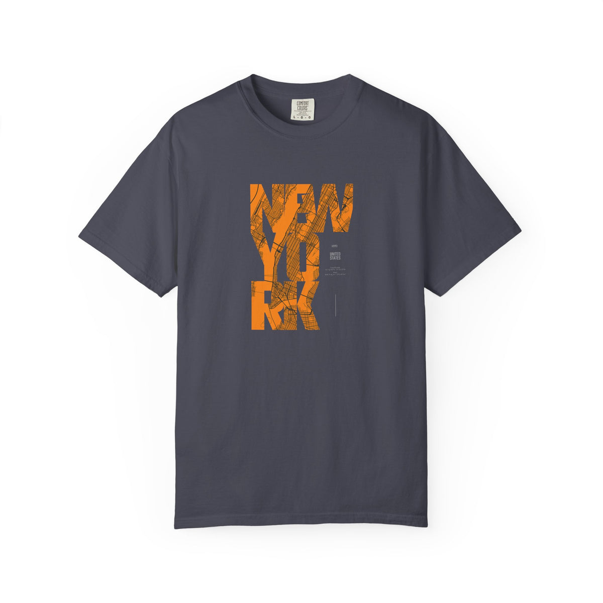 New york typography tee