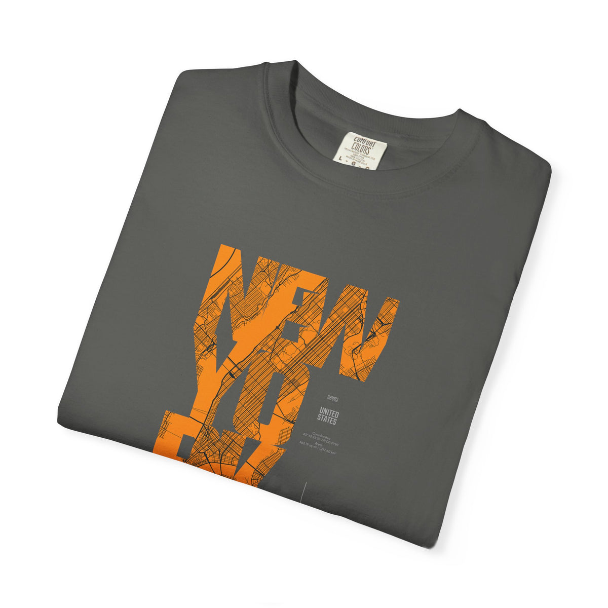 New York Typography Tee Printify