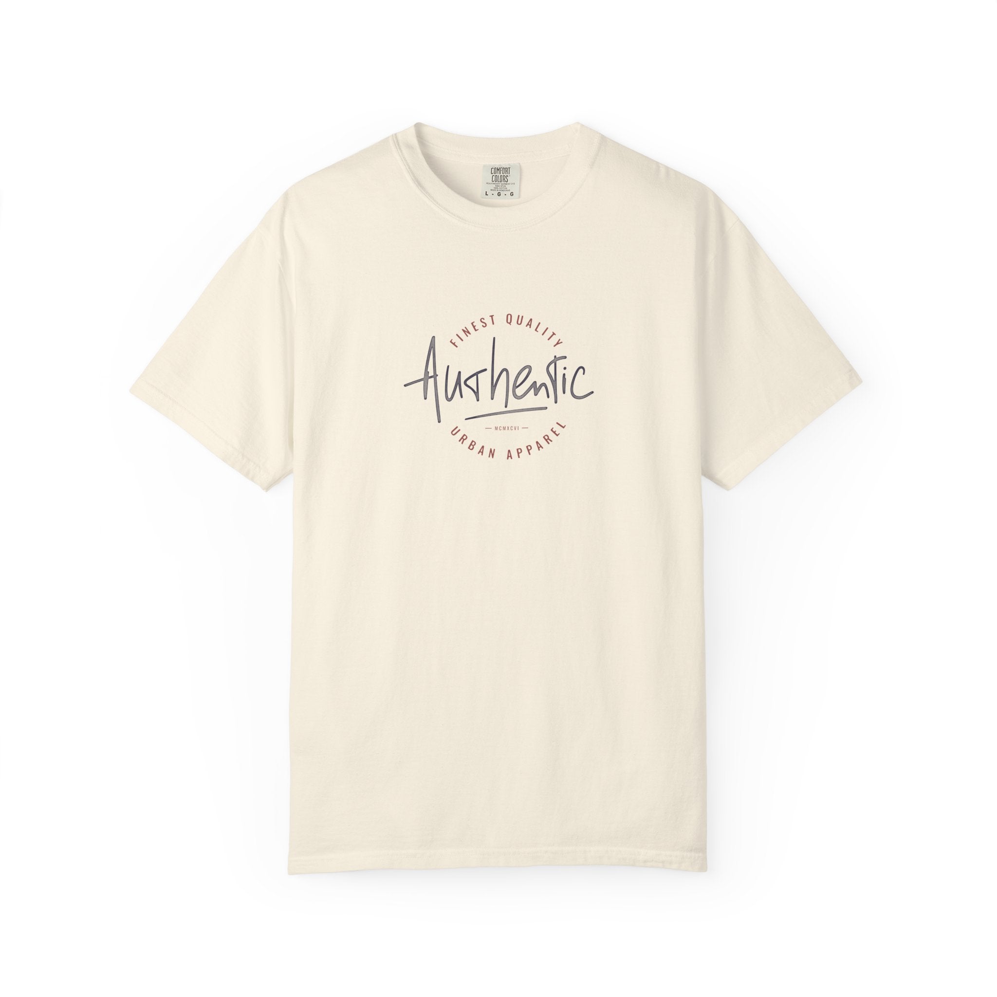 Authentic script graphic t-shirt