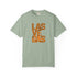 Las vegas vintage text graphic t-shirt