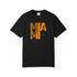 MIA MI Retro Block Graphic T-Shirt Printify