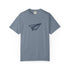 Paper airplane wanderlust graphic t-shirt