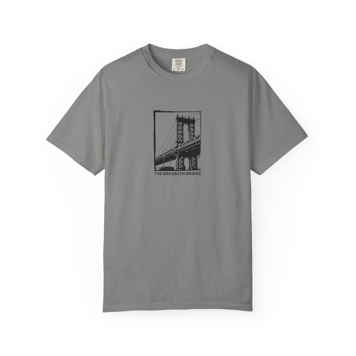 Brooklyn bridge sketch graphic t-shirt