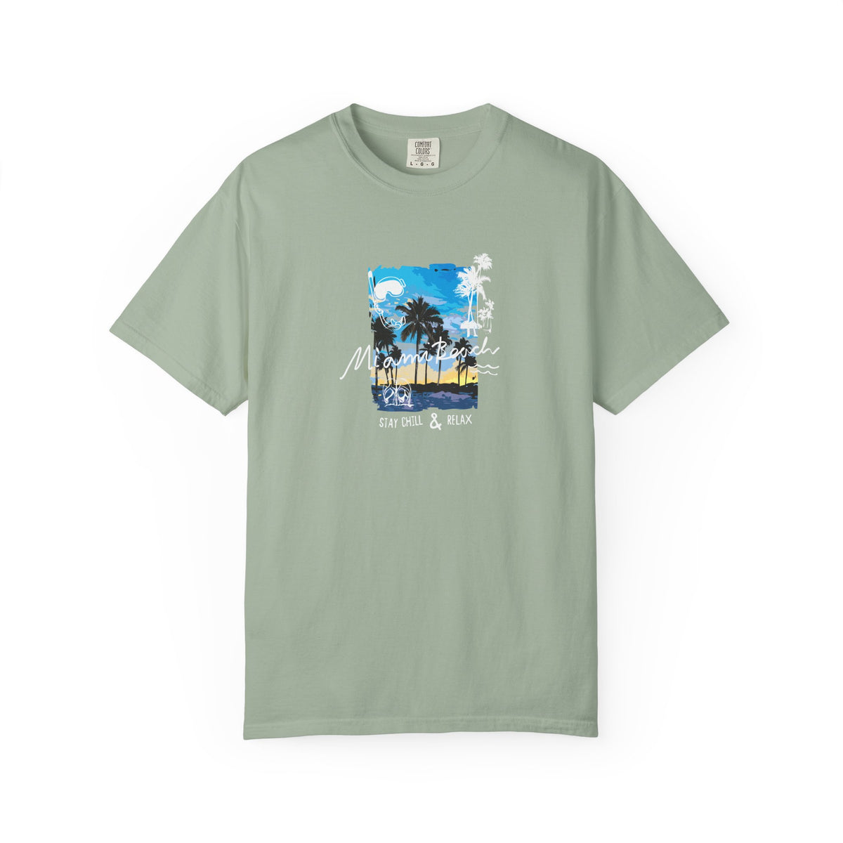 Maui beach graphic t-shirt