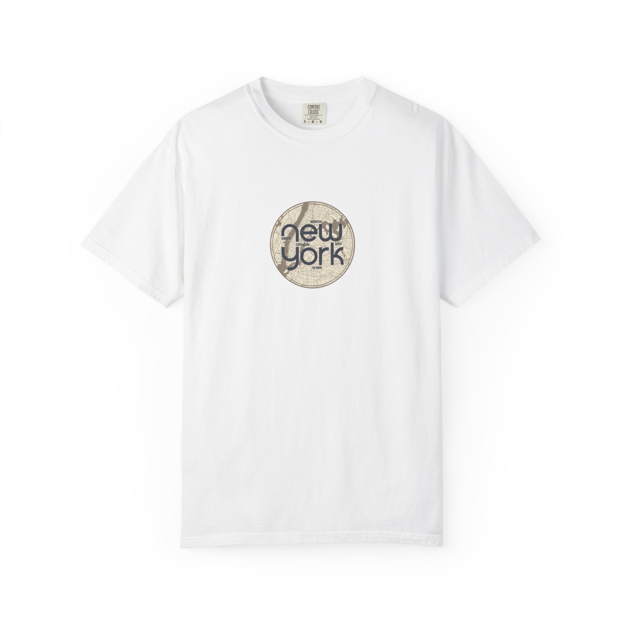 New york vintage circle tee