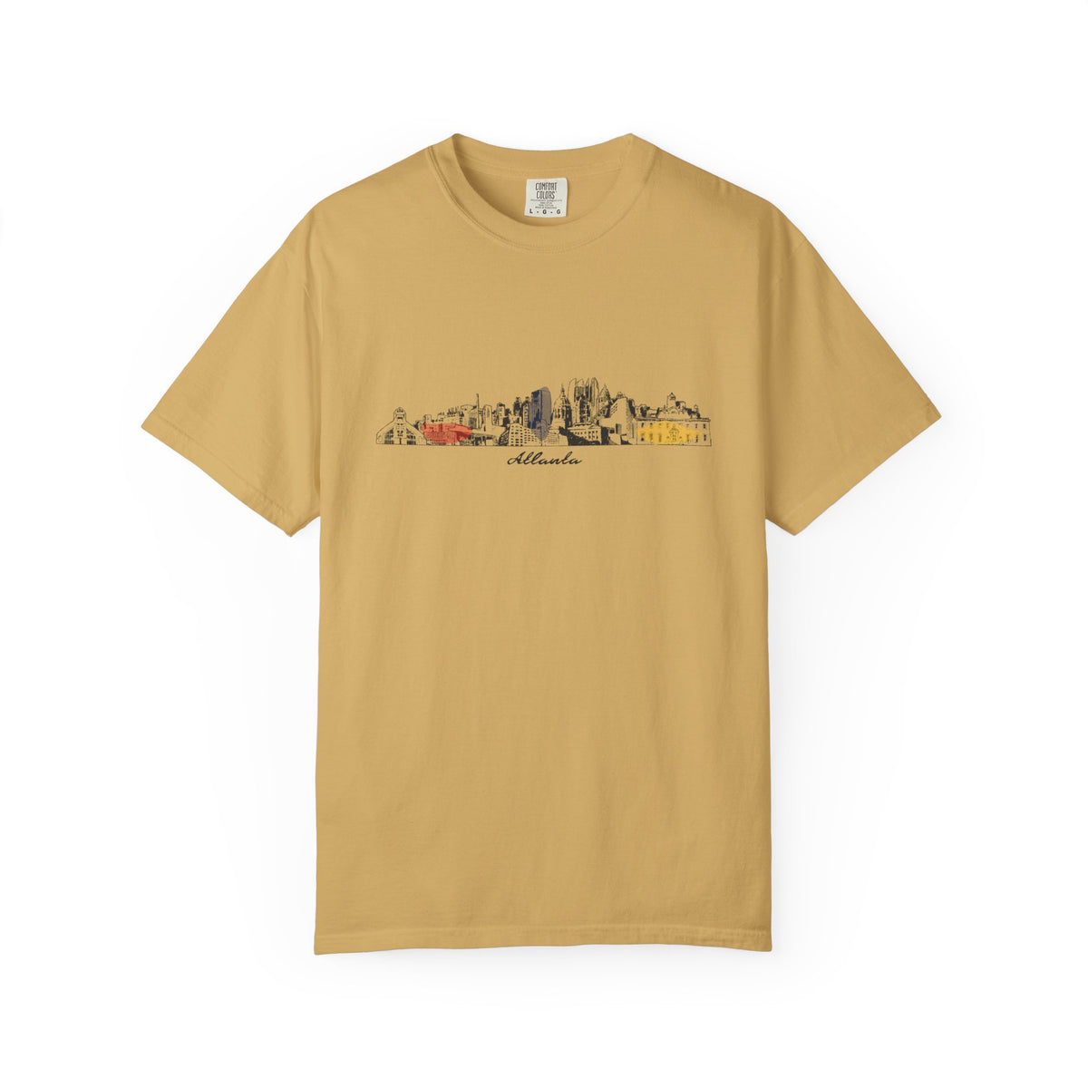 Atlanta skyline graphic t-shirt