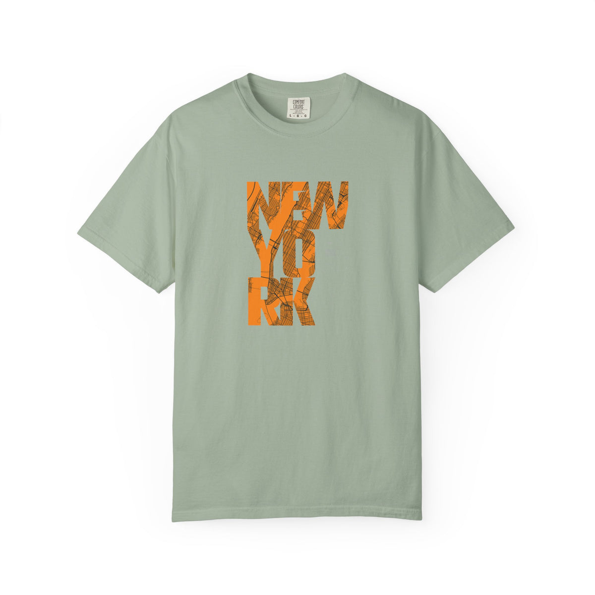 New york typography tee