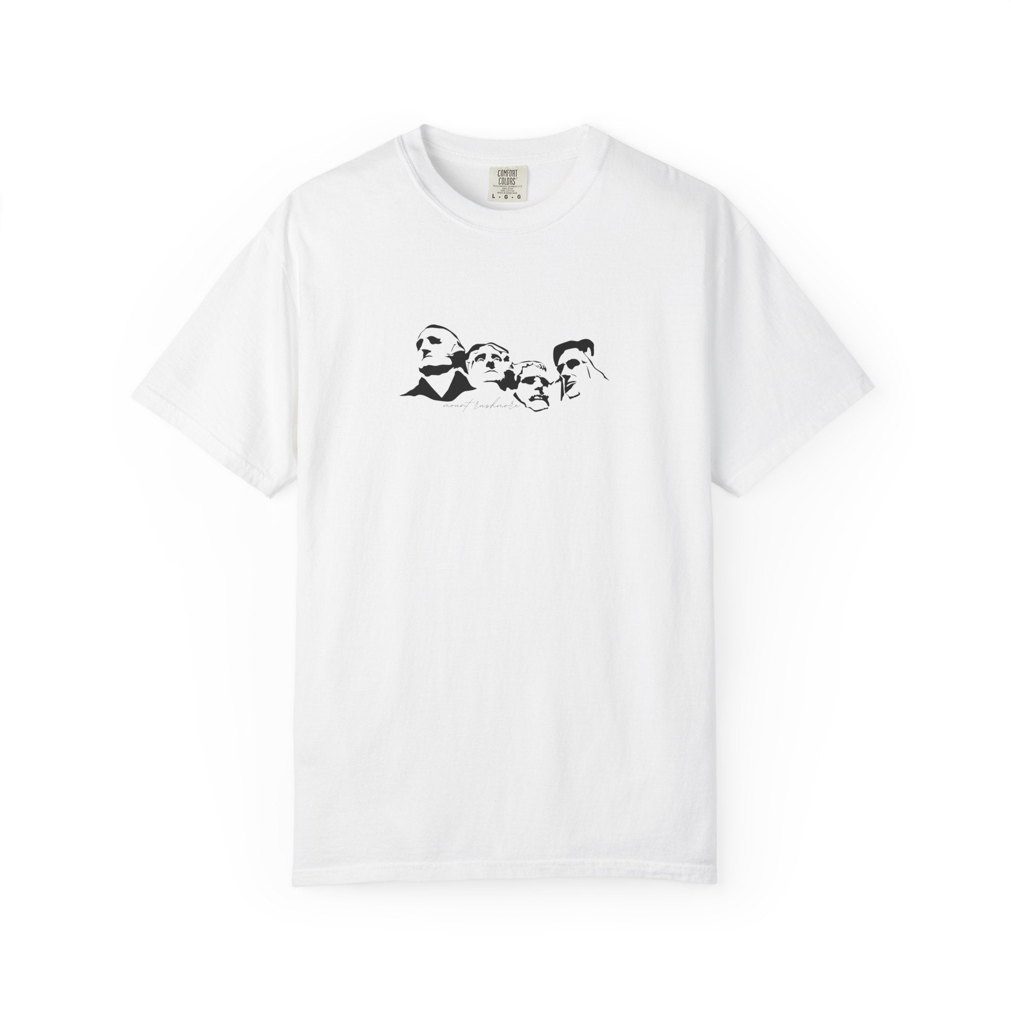 Mount rushmore graphic t-shirt