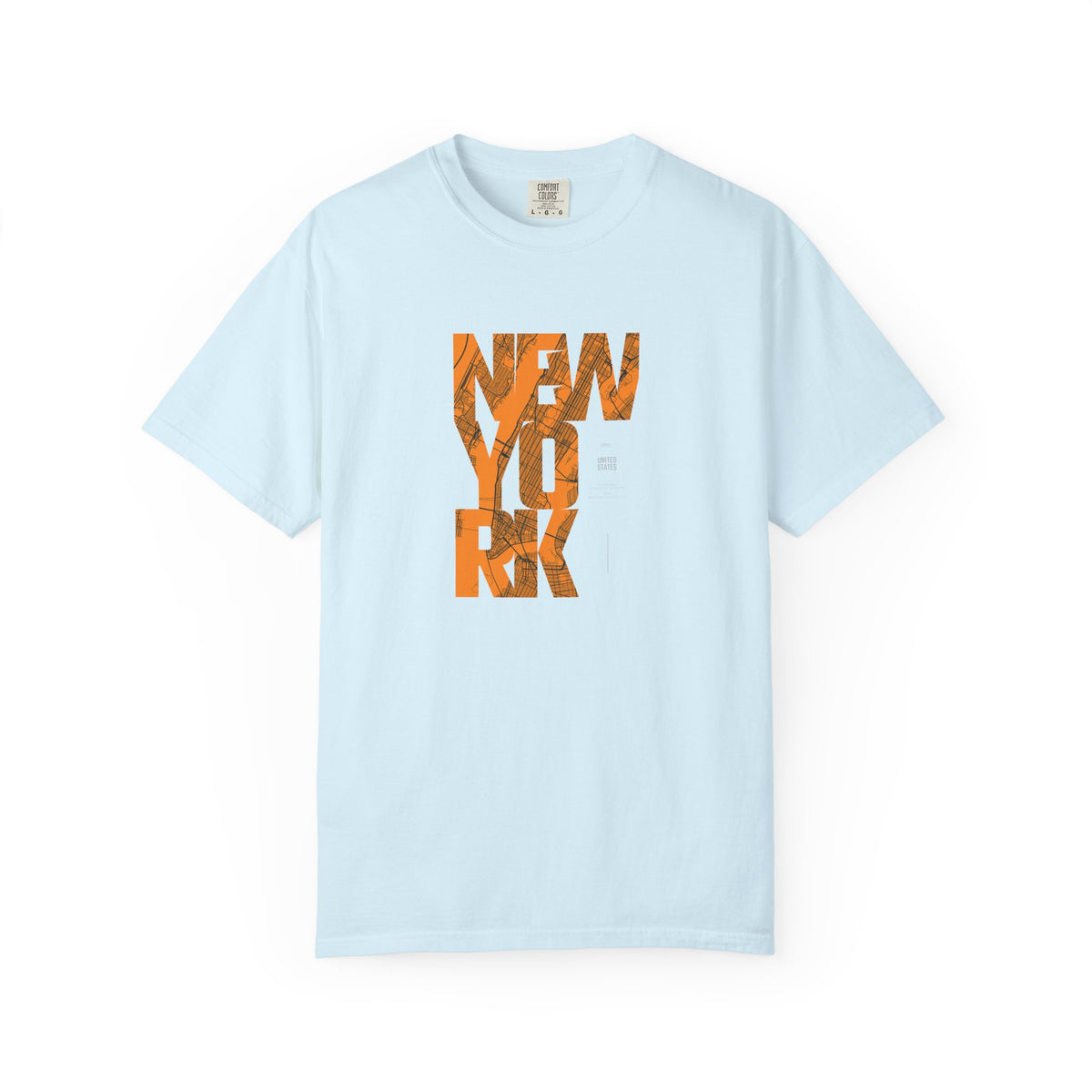 New york typography tee