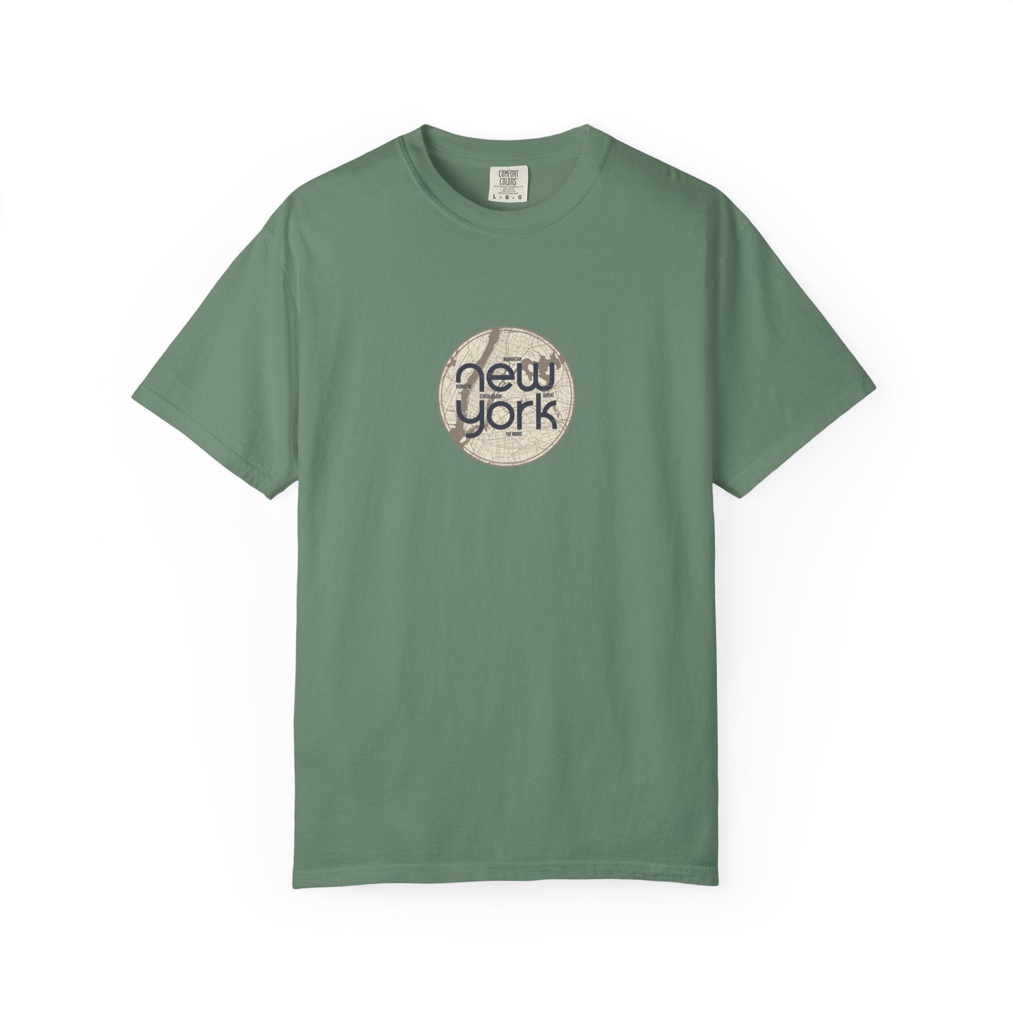 New york vintage circle tee