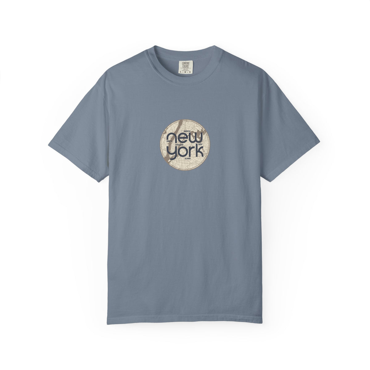 New york vintage circle tee