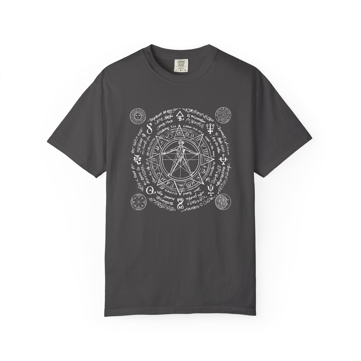 Alchemy sigil graphic t-shirt