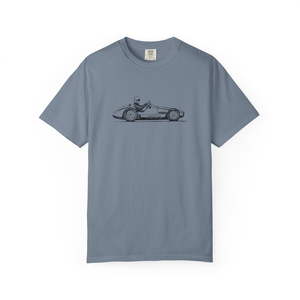 Vintage racing car graphic t-shirt