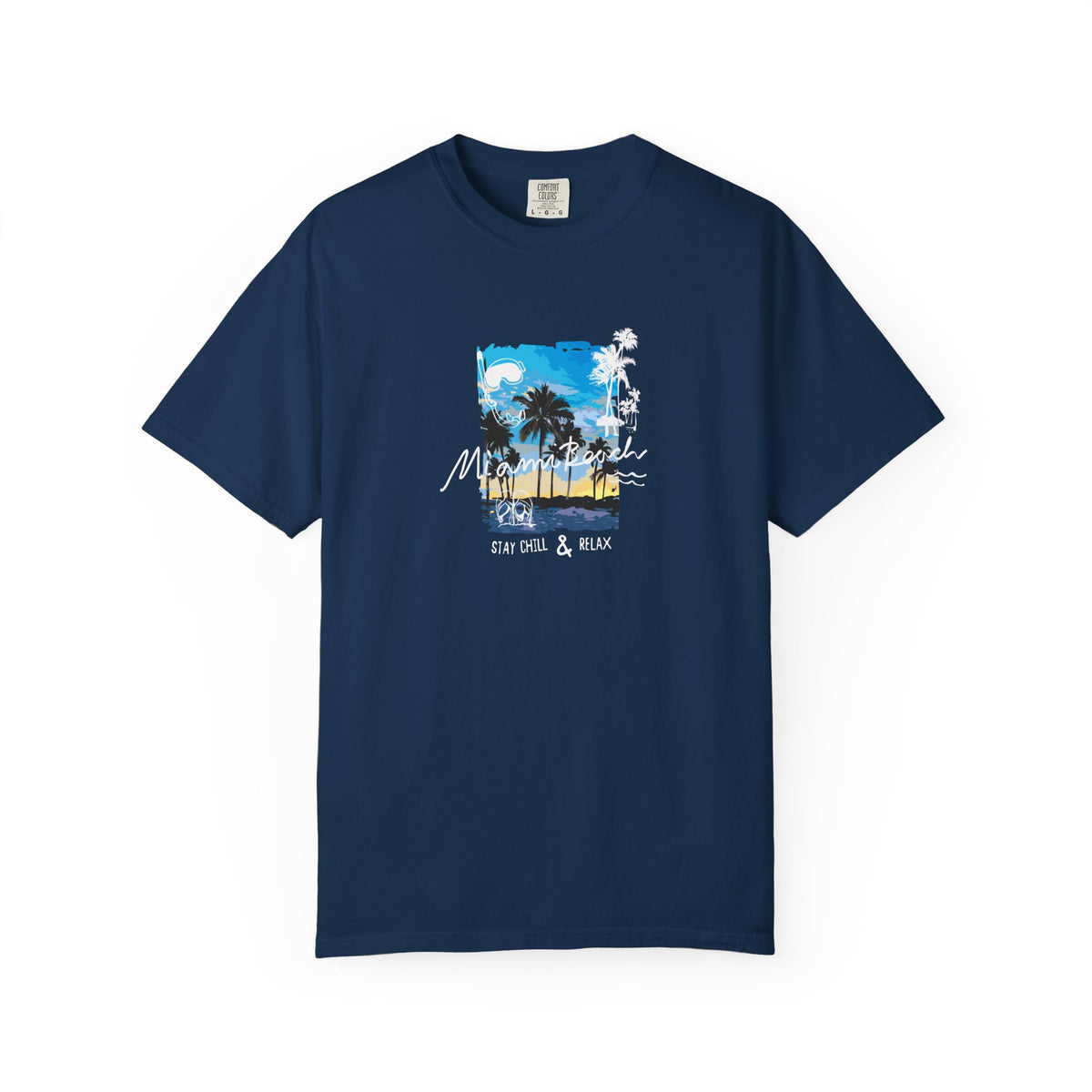 Maui beach graphic t-shirt