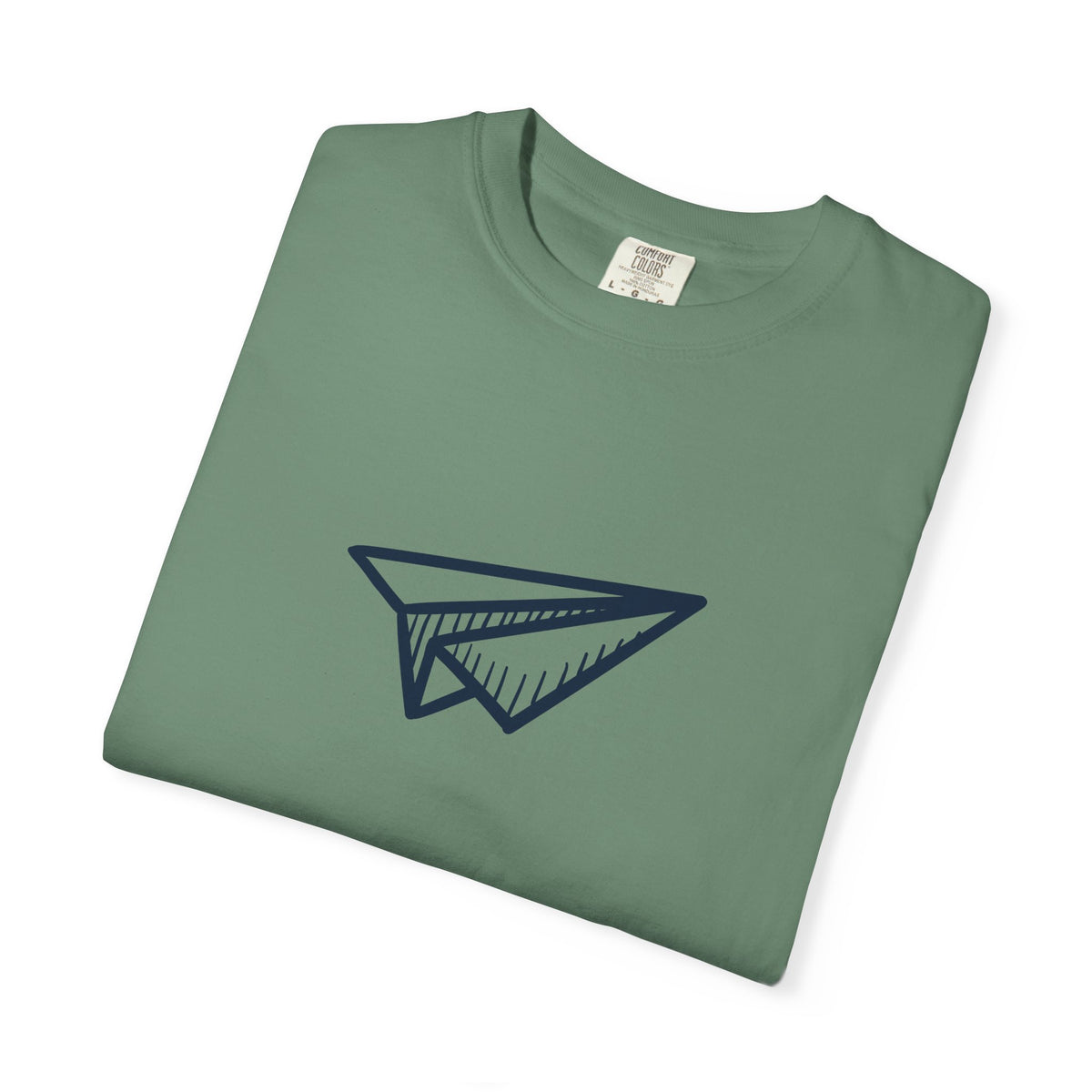 Paper Airplane Wanderlust T-Shirt Printify