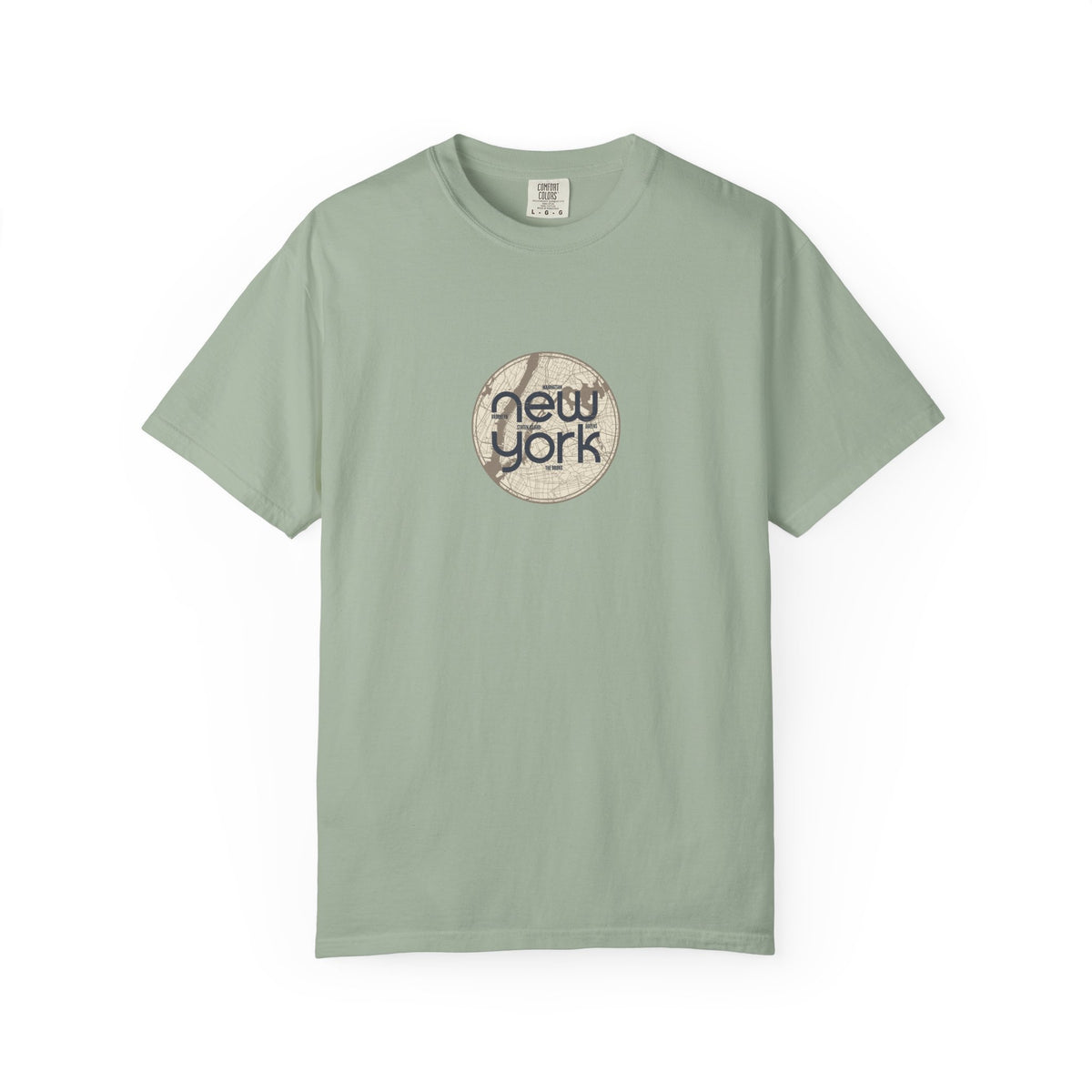 New york vintage circle tee