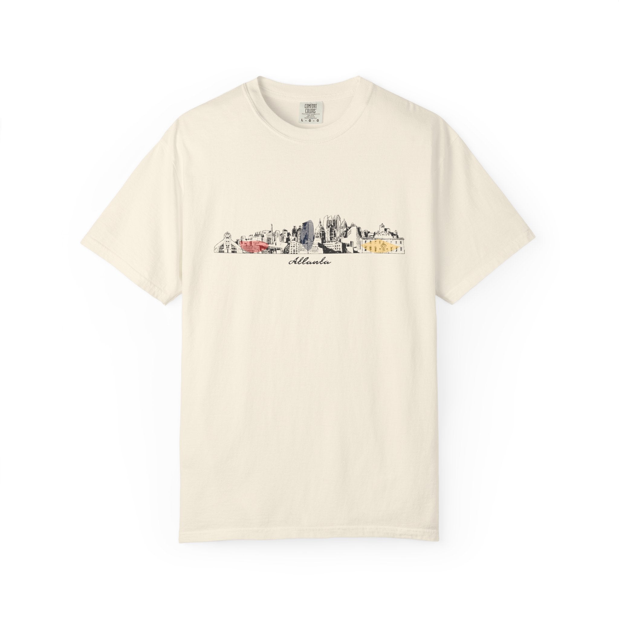 Atlanta skyline graphic t-shirt