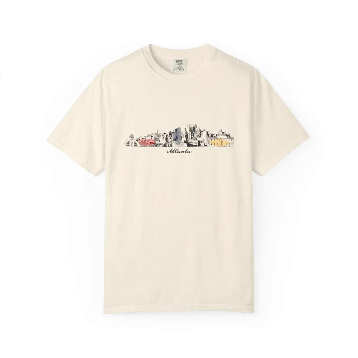 Atlanta skyline graphic t-shirt