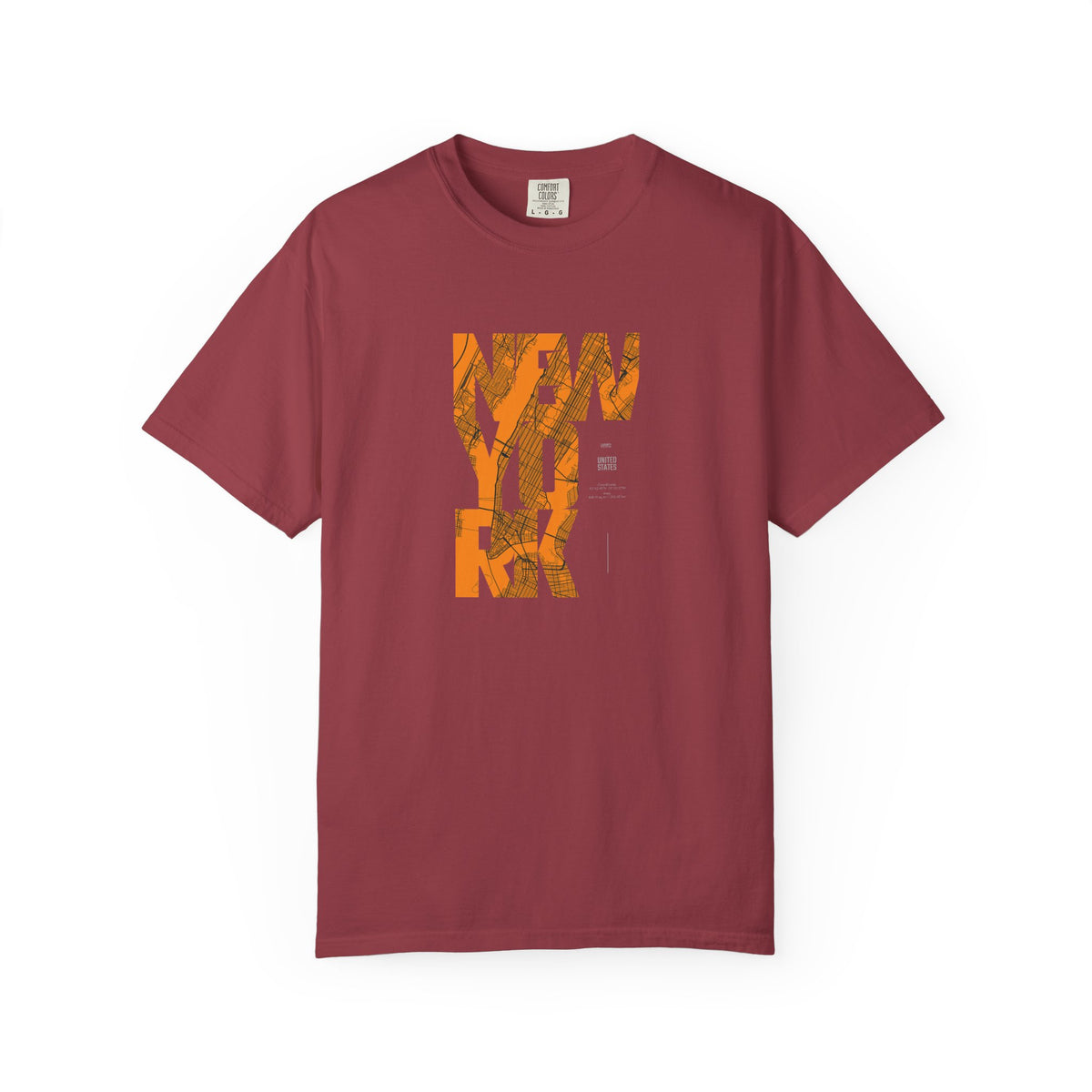 New York Typography Tee Printify