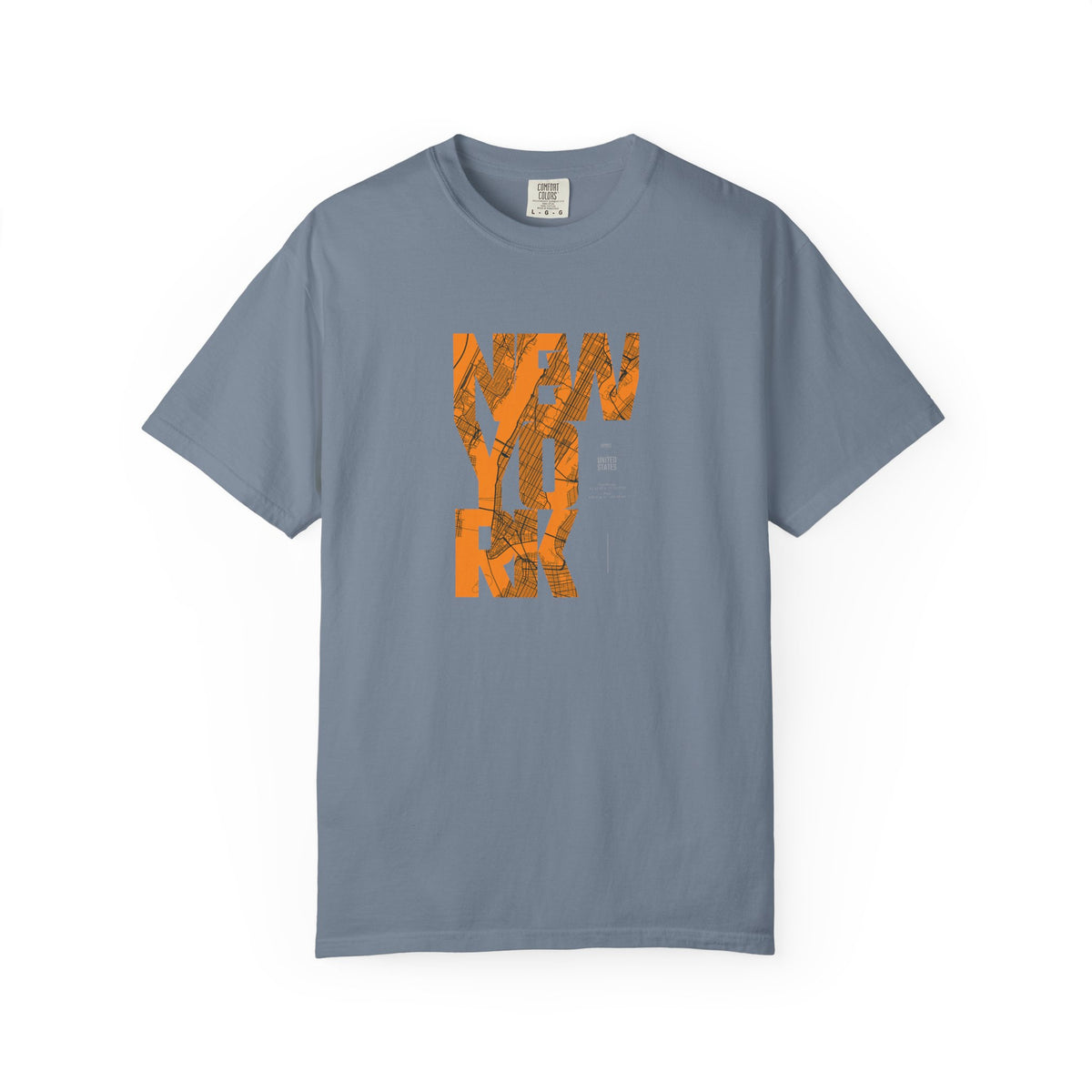 New york typography tee